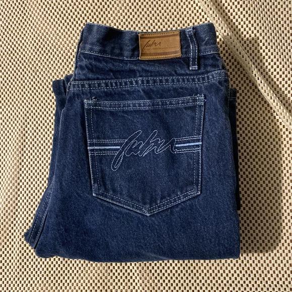 FUBU Classic Stretch Bootcut Womens Jeans Size 11/12 Mid Rise Medium Wash Blue - Picture 11 of 11